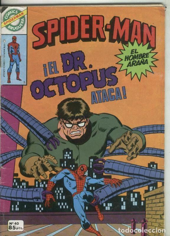 C&oacute;mics: Comics Bruguera: Spiderman numero 40 (numerado 1 en trasera) - Varios - Foto 1