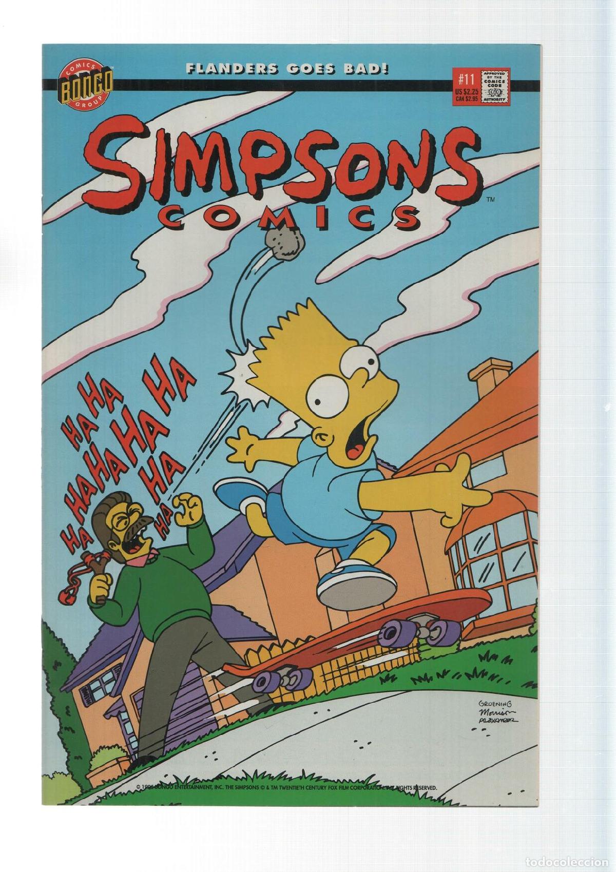 C&oacute;mics: Bongo: Flander goes bad - Simpsons Comics numero 11 - Foto 1