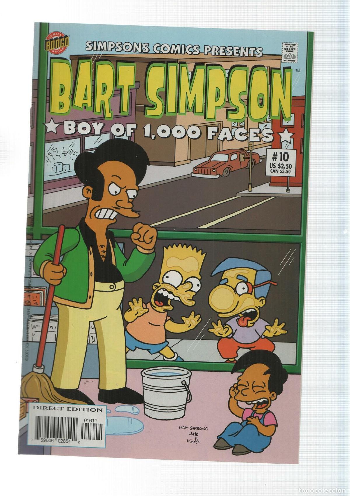 C&oacute;mics: Bongo: Barts beard - Bart Simpson numero 10 - Foto 1