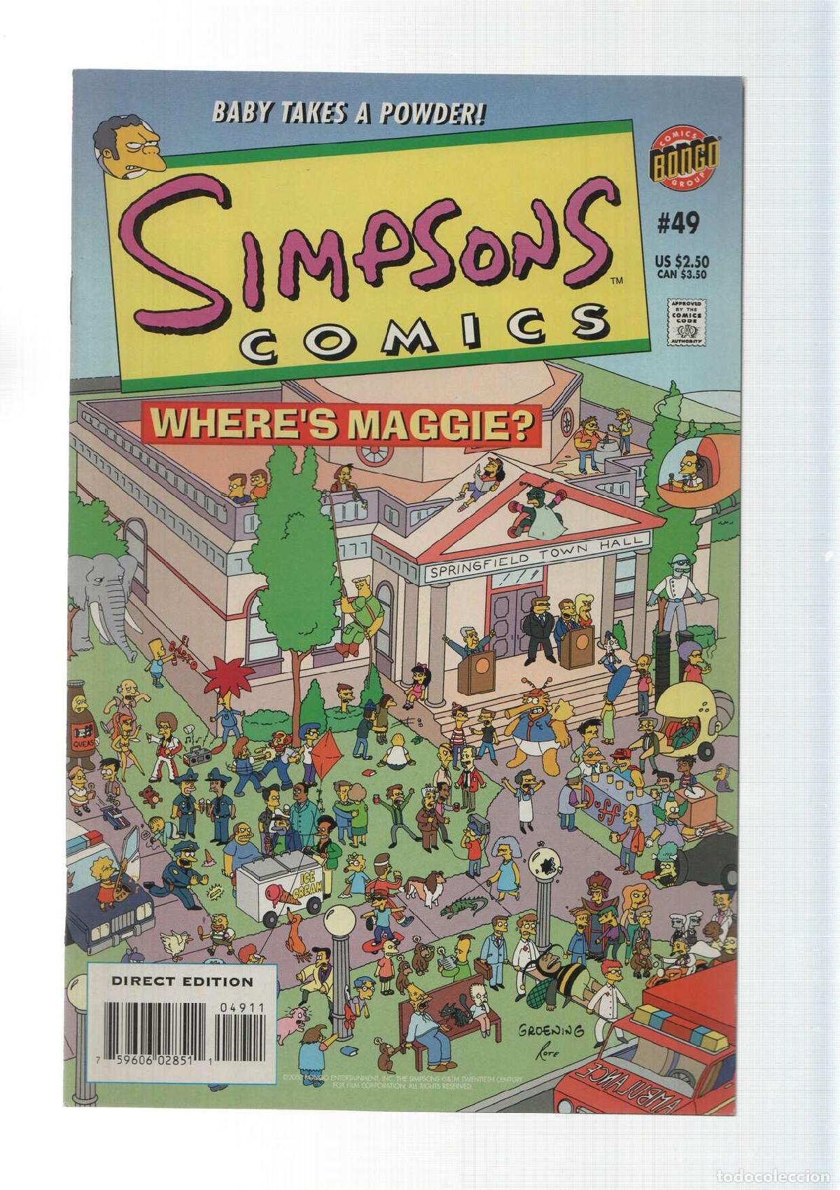 C&oacute;mics: Bongo: Maggie come home - Simpsons Comics numero 49 - Foto 1