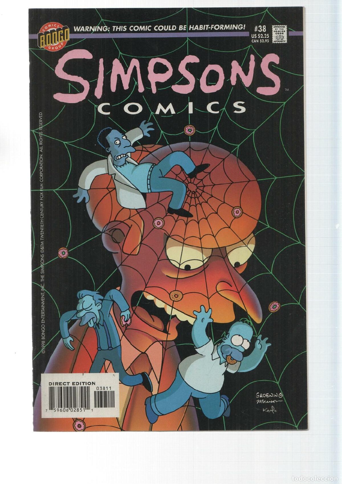 C&oacute;mics: Bongo: Dullards to donuts - Simpsons Comics numero 38 - Foto 1