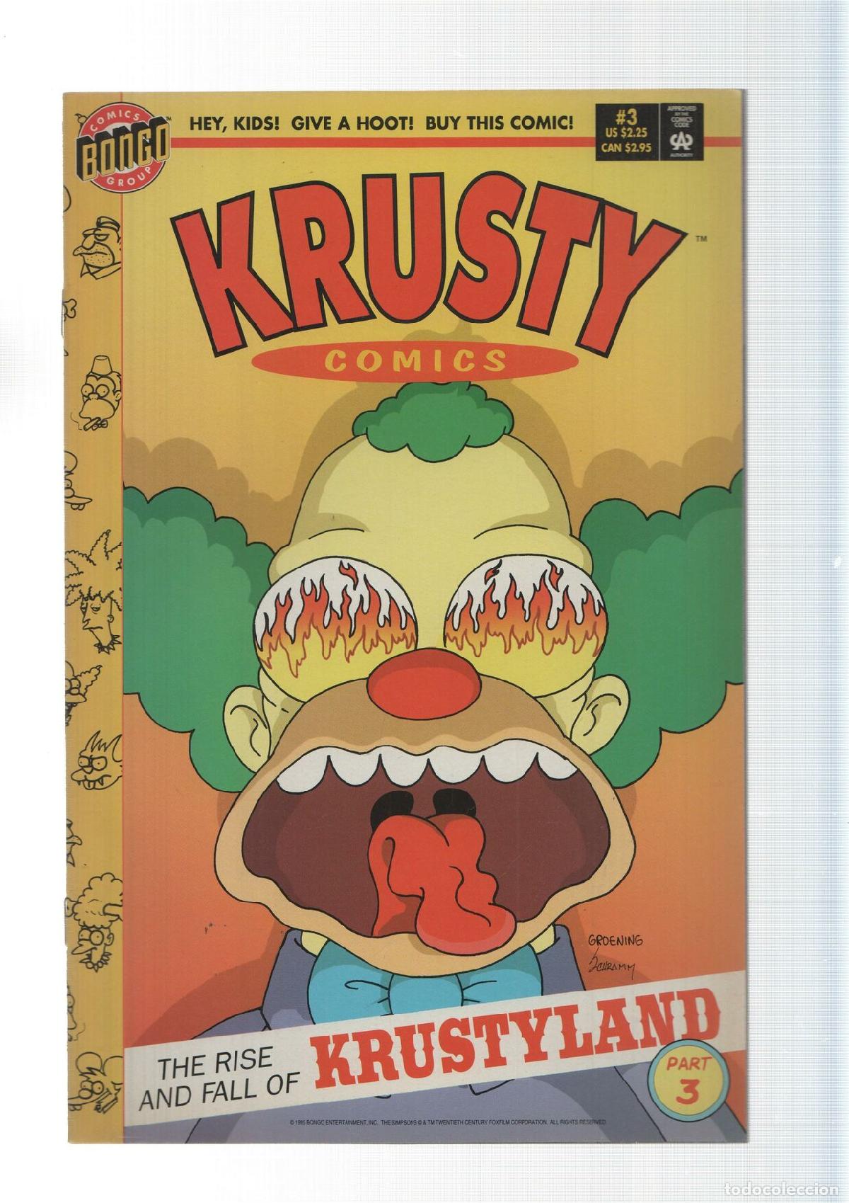 C&oacute;mics: Bongo: The Rise and Fall of Krustyland part three - Krust Comics numero 3 - Foto 1