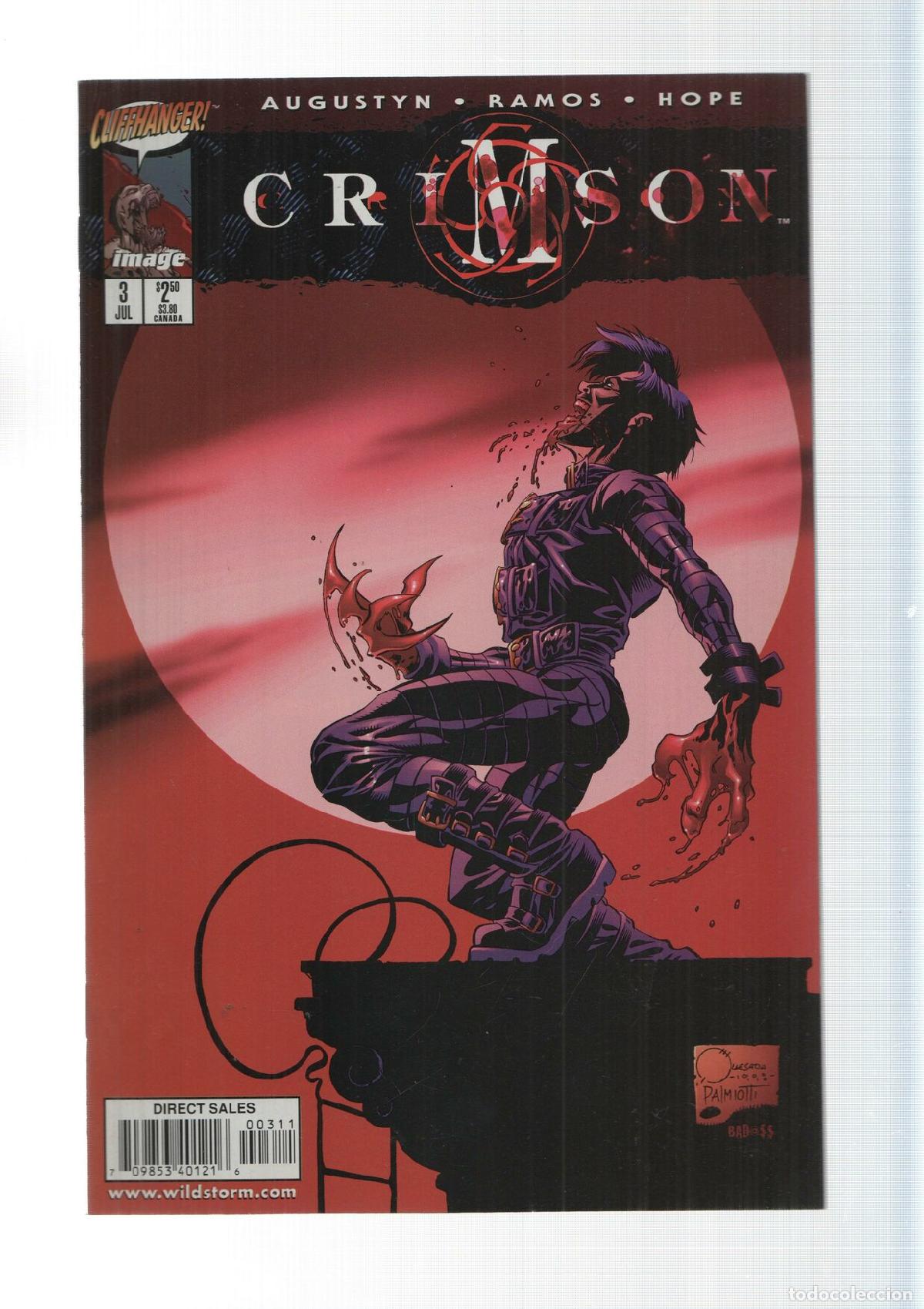 Fumetti: Image: Dawn to Dusk - Crimson numero 3. Cliffhanger.