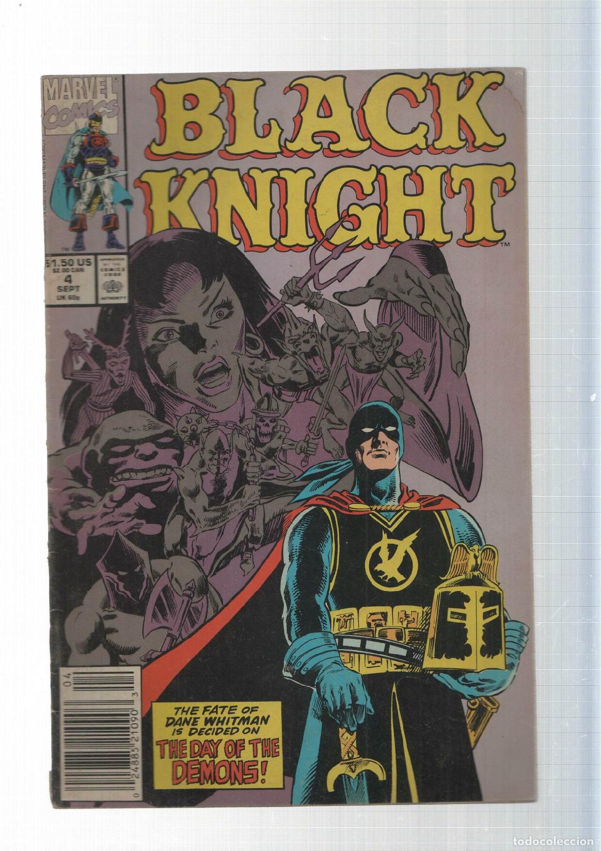 C&oacute;mics: Marvel Comics: Knight ... and day - Black Knight Vol. 1, numero 4 - Foto 1
