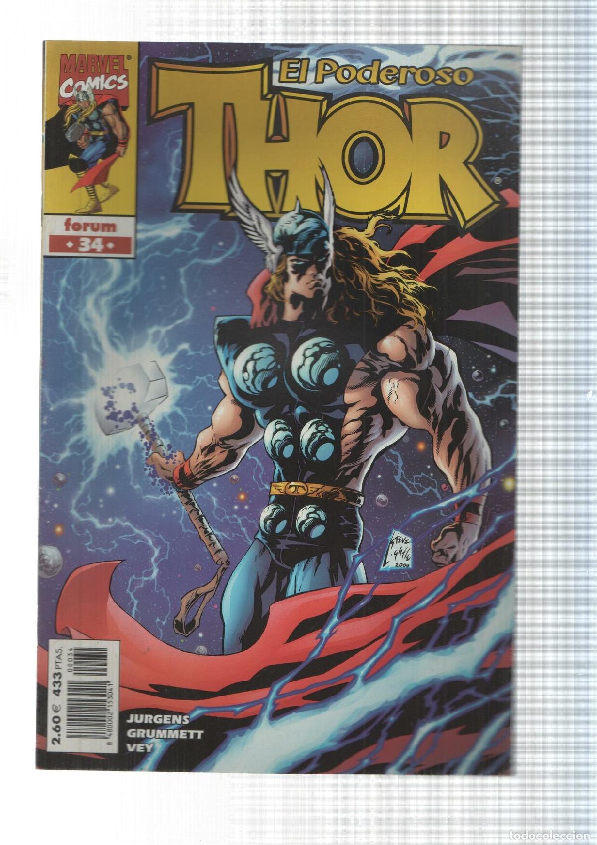 C&oacute;mics: Planeta-De Agostini: Cuando caen los Dioses - El Poderoso Thor vol. 4, numero 34. Marvel Comics - Foto 1