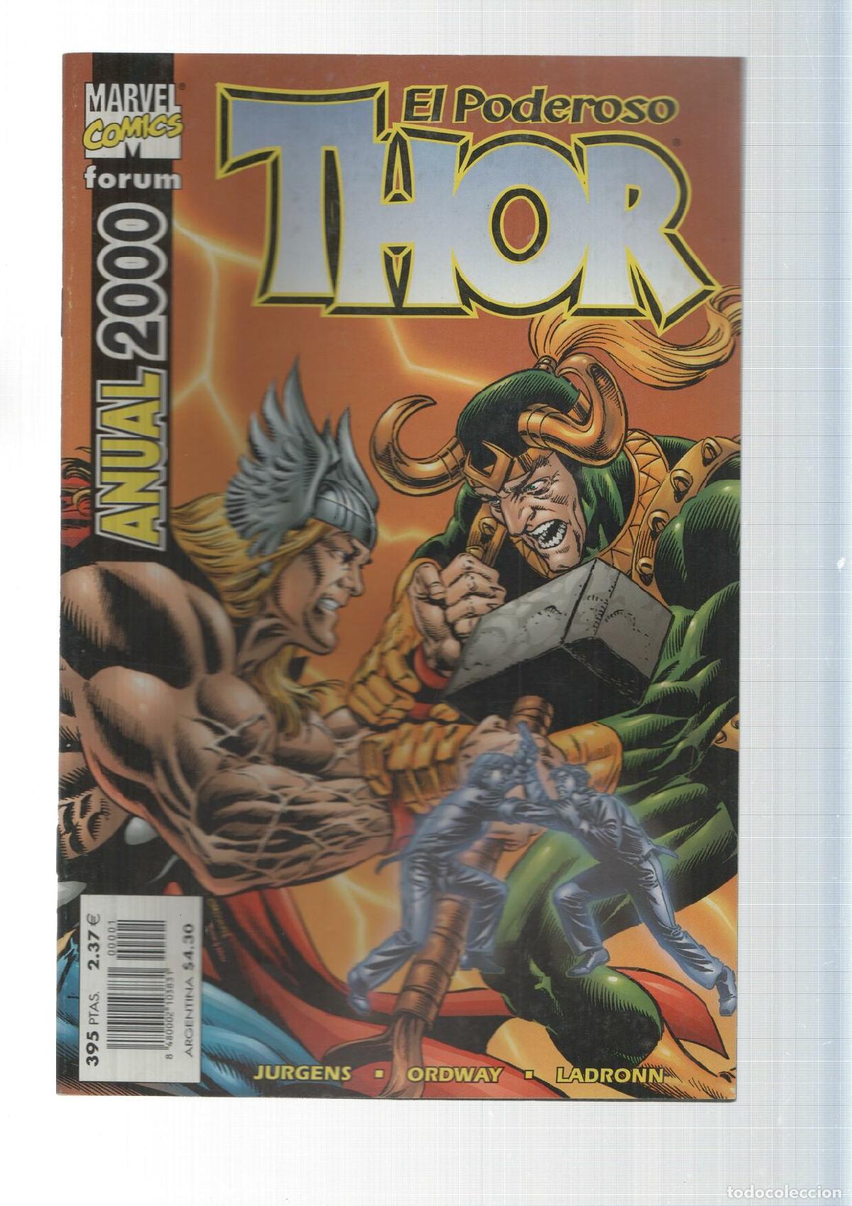 C&oacute;mics: Planeta-De Agostini: Confrontacion final - Anual 2000. El Poderoso Thor. Marvel Comics - Foto 1