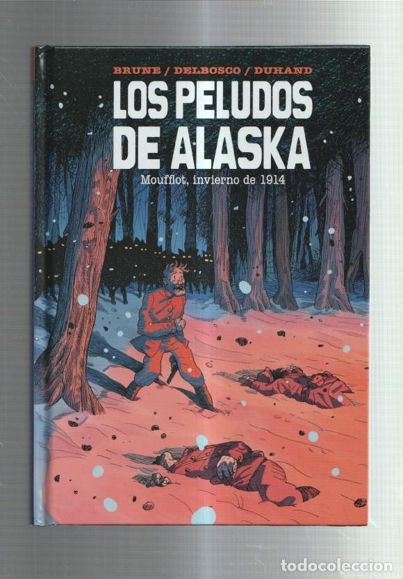 C&oacute;mics: Spaceman Books: Los peludos de Alaska: Moufflot, invierno de 1914 - Brune-Delbosco-Duhand