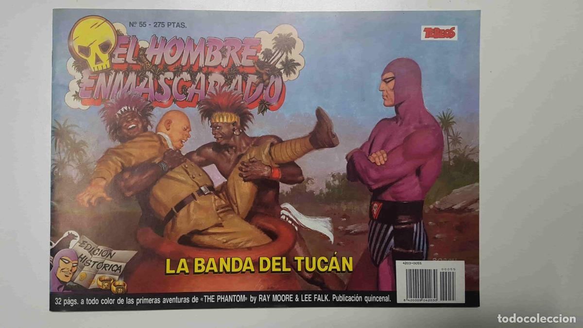 Comics: El Hombre Enmascarado num 55 - La banda del Tuc&aacute;n. Edici&oacute;n hist&oacute;rica - Ray Moore & Lee Falk