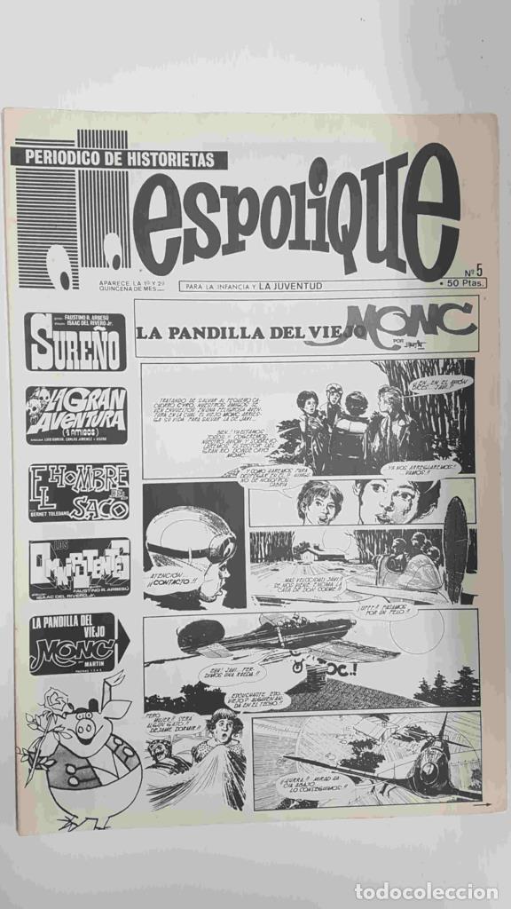 Fumetti: Periodico de Historietas: Espolique num 05. Para la infancia y la juventud - El hombre del saco, La