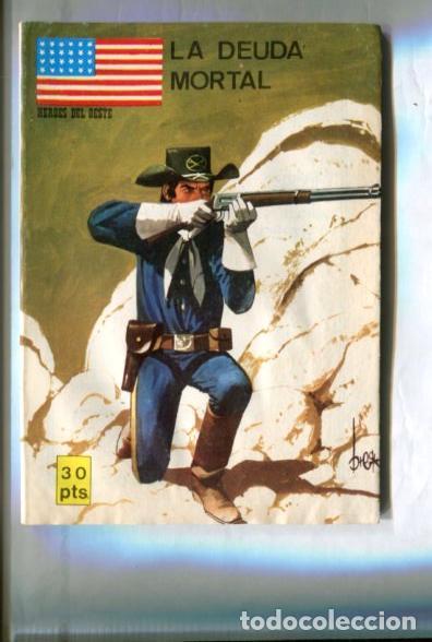 C&oacute;mics: Heroes del oeste numero 244: la deuda mortal (numerado 2 en trasera) - Varios - Foto 1