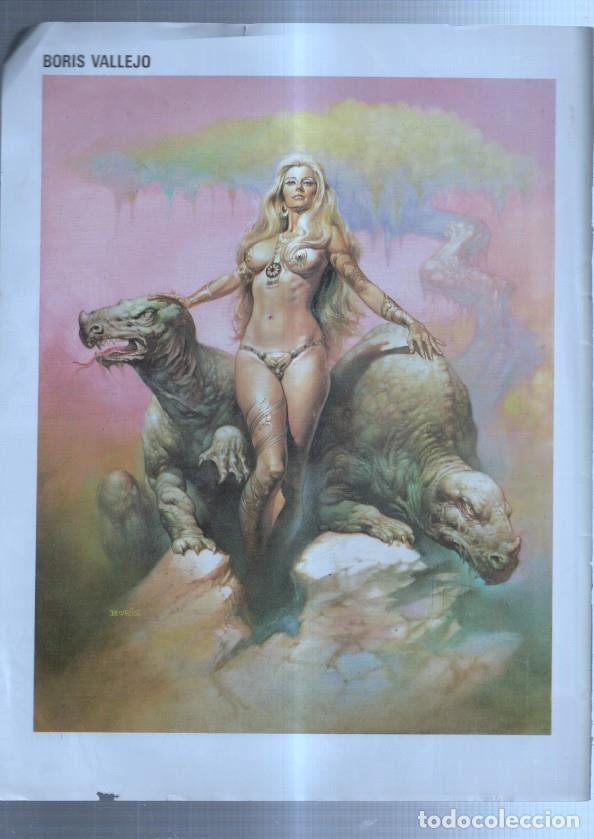 Comics: Posters: fantasia de Boris Vallejo -