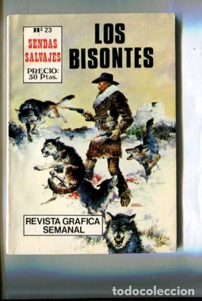 C&oacute;mics: Sendas salvajes numero 23: Kit Carson: Los bisontes (numerada 2 en trasera) - Varios - Foto 1