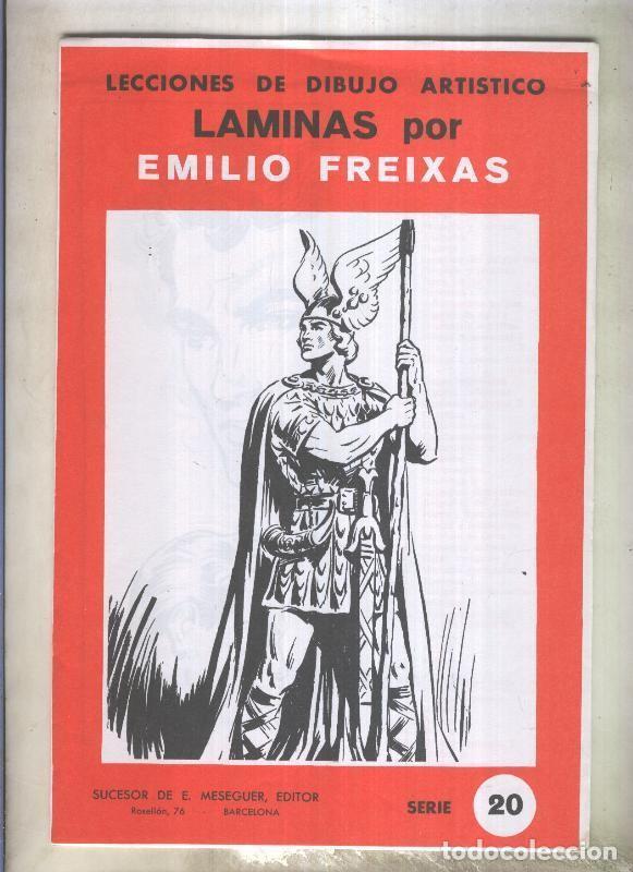 Comics: Lecciones de dibujo artistico serie numero 20: Dibujo a pluma de figuras por Emilio Freixas - Emilio