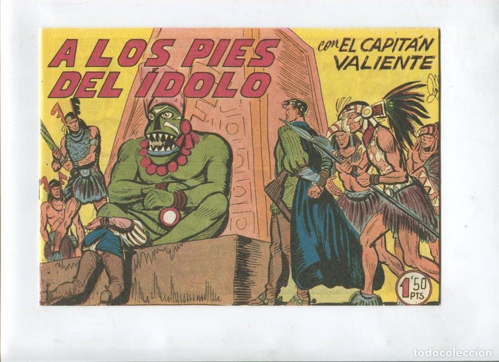 C&oacute;mics: Facsimil: El Capitan Valiente numero 12: A los pies del idolo - Manuel Gago - Foto 1