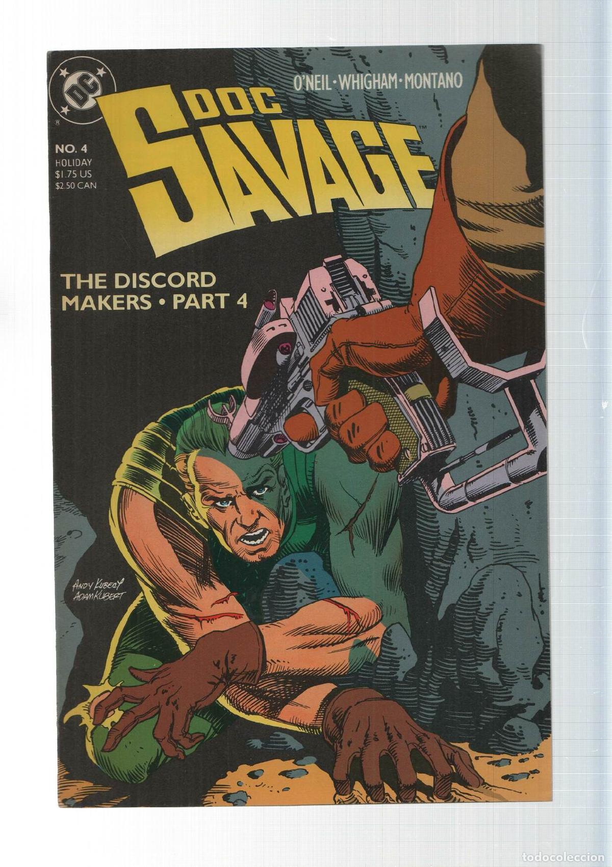 C&oacute;mics: DC Comics: The Discord Makers part 4. Doc Savage numero 4 - Foto 1