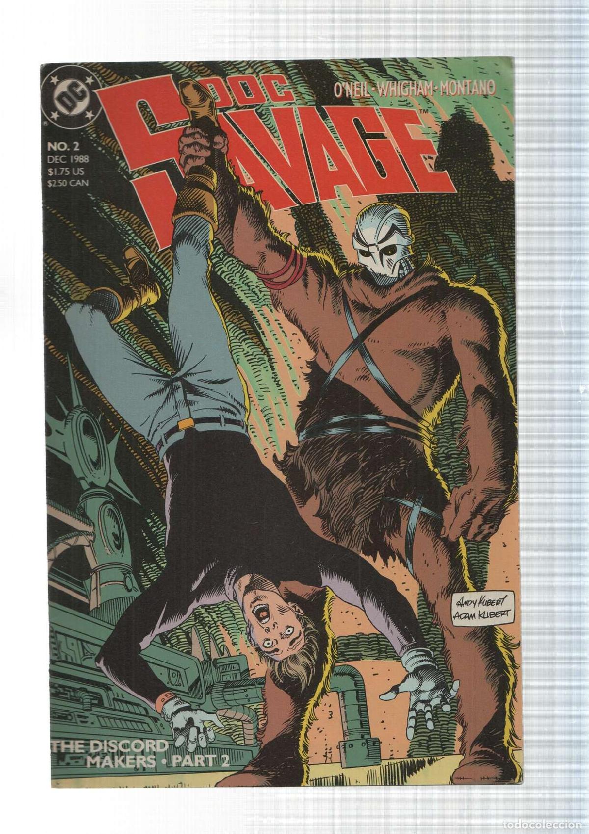 C&oacute;mics: DC Comics: The Discord Makers part 2. Doc Savage numero 2 - Foto 1