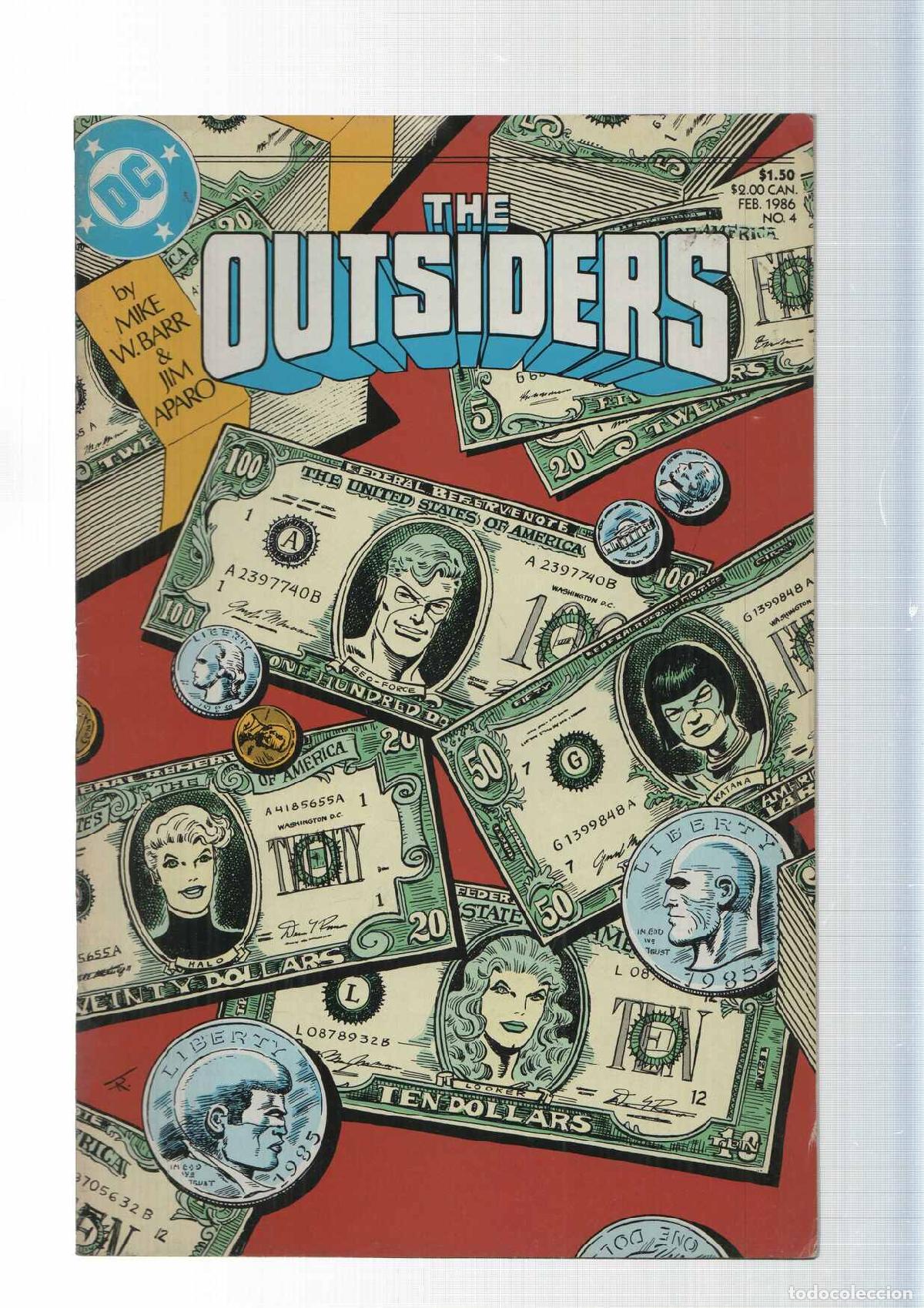 C&oacute;mics: DC Comics: Chasing the Dollar - The Outsiders numero 4 - Foto 1