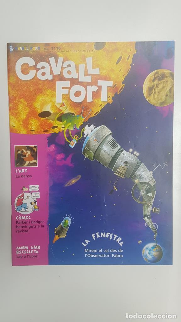 Fumetti: Revista: Cavall Fort num 1116, 2a quinzena de gener de 2009 - la finestra (mirem el cel des de l'obs