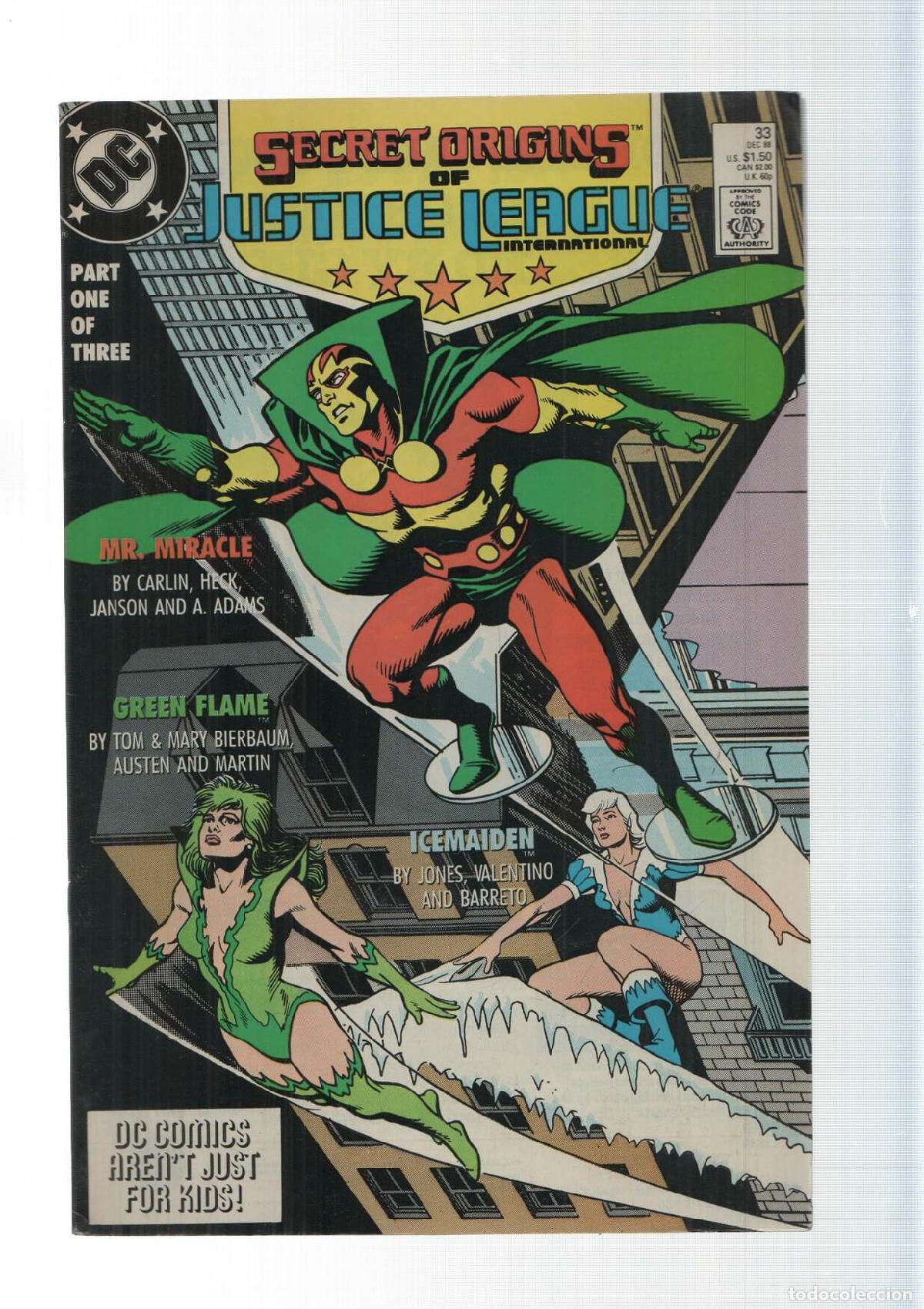 Comics: DC Comics: Escapism - Secret Origins numero 33 by Carlin