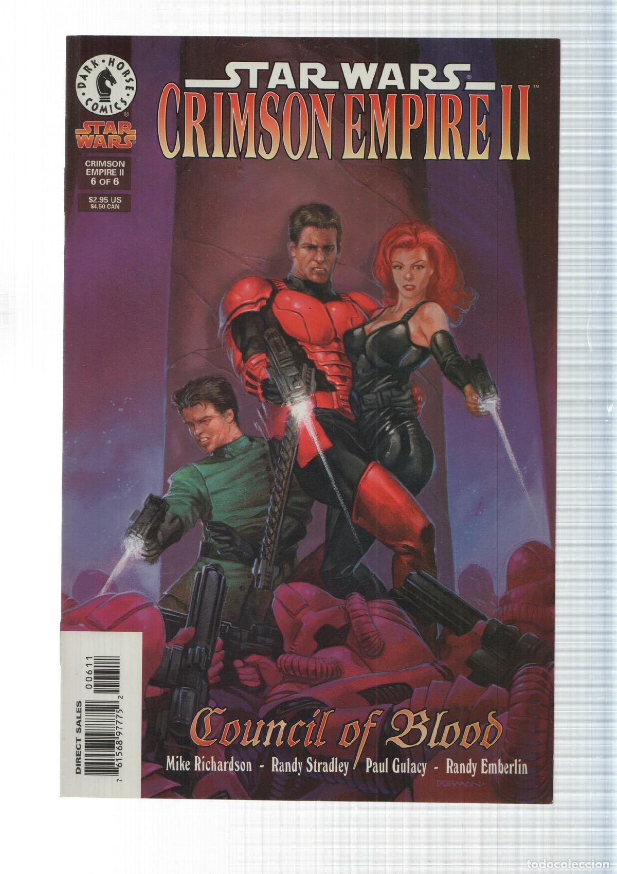 C&oacute;mics: Dark Horse Comics: Council of Blood part 6 - Star Wars Crimson Empire II