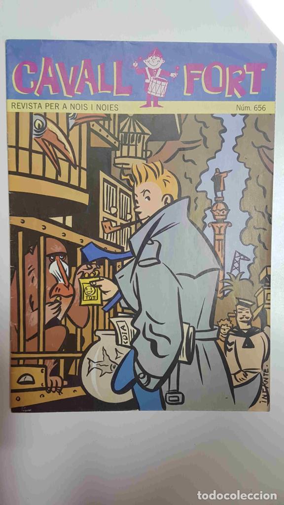 Comics: Cavall Fort numero 656, novembre 1989. Portada per Francesc Infante - Varios