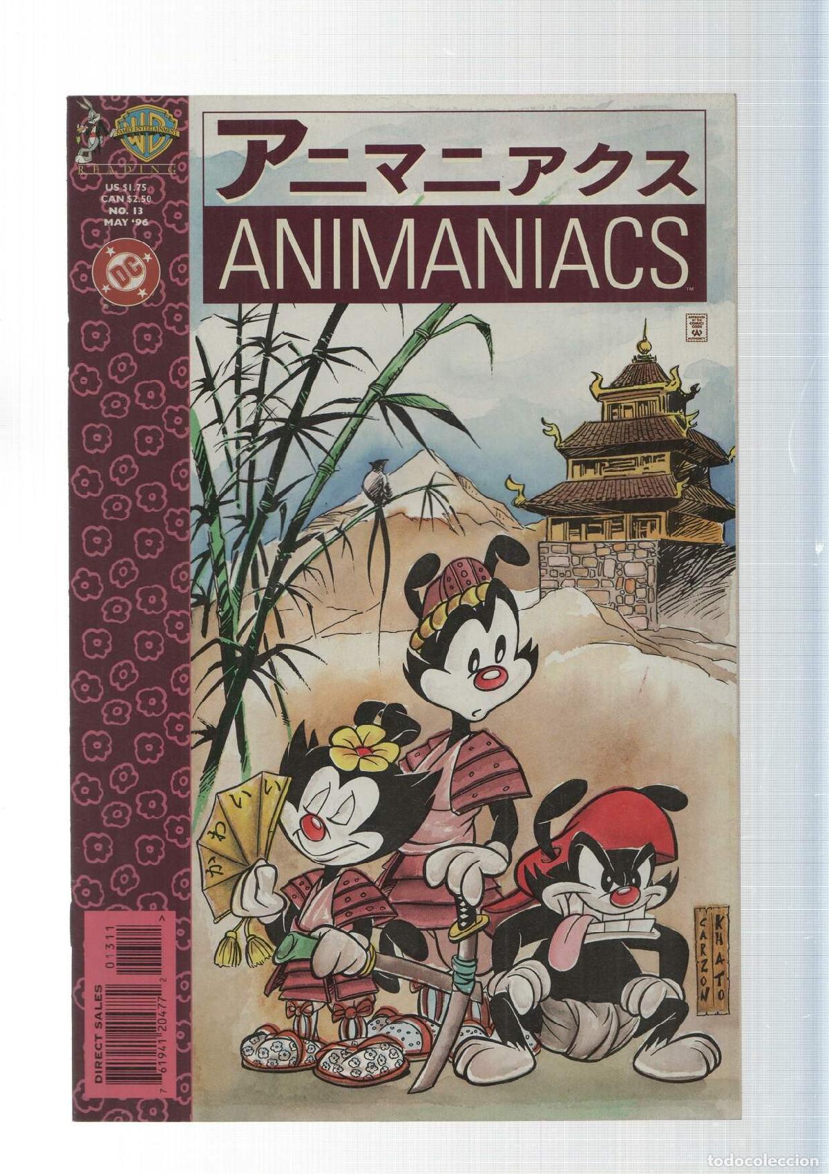 Fumetti: DC: Animaniacs num 13 - Mangamanics. Newsreel of the Stars