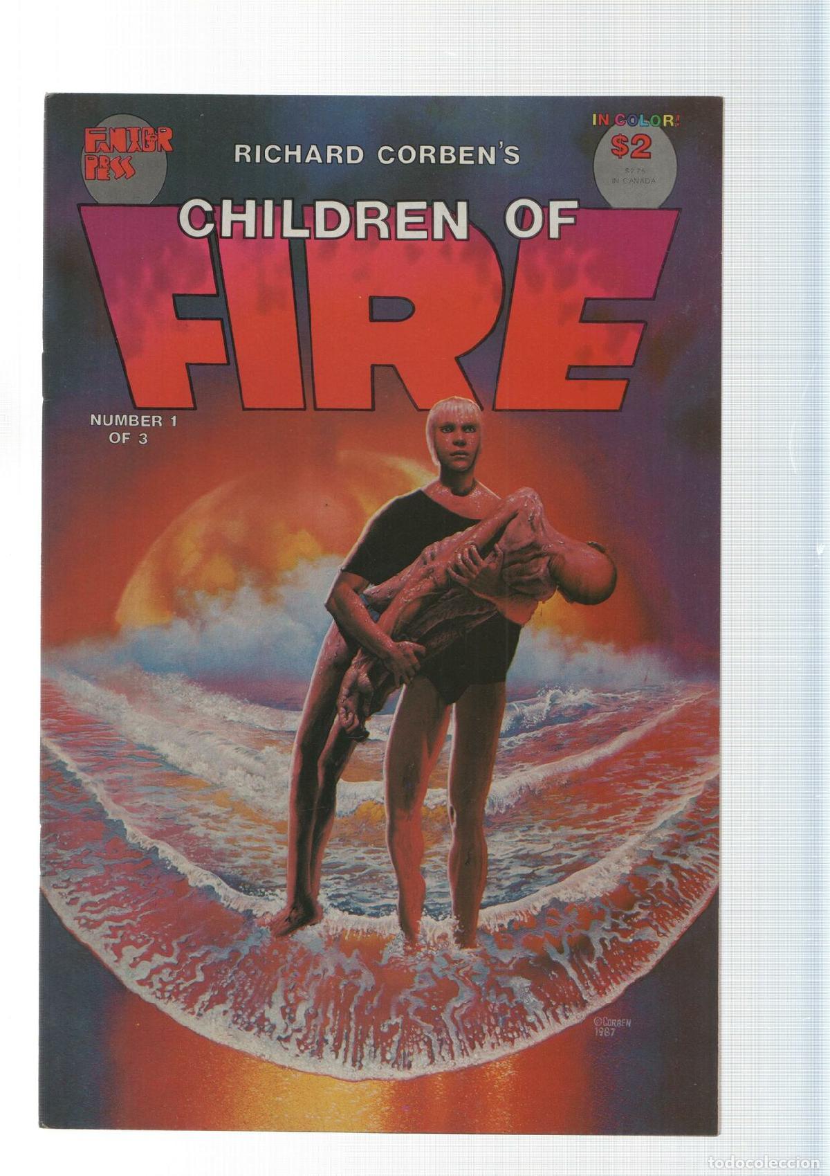 C&oacute;mics: Fantagor: Children of Fire num 1. Richard Corben