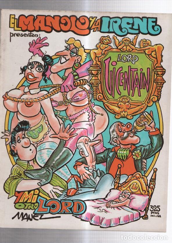 C&oacute;mics: El Manolo y la Irene presenta: Lord Vicentain - Manel - Foto 1