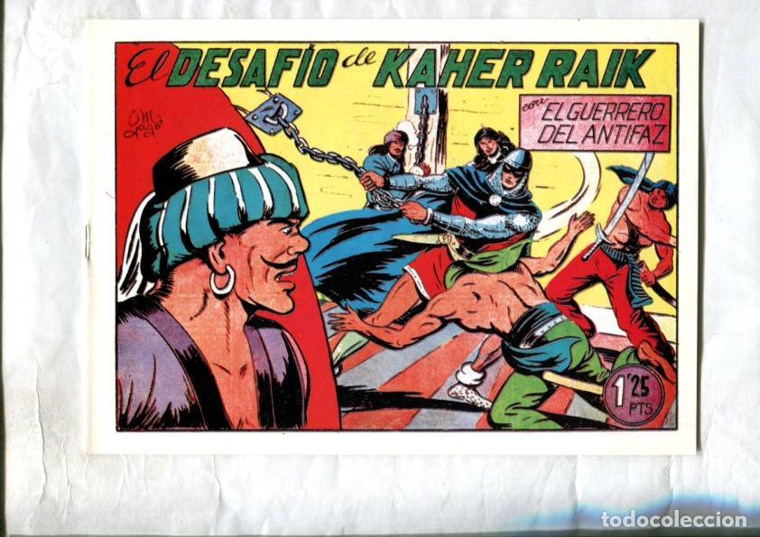 C&oacute;mics: Facsimil: El Guerrero del Antifaz numero 136: El desafio de Kaher Raik - Manuel Gago