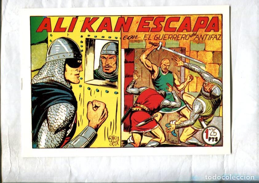 C&oacute;mics: Facsimil: El Guerrero del Antifaz numero 128: Ali Kan escapa - Manuel Gago