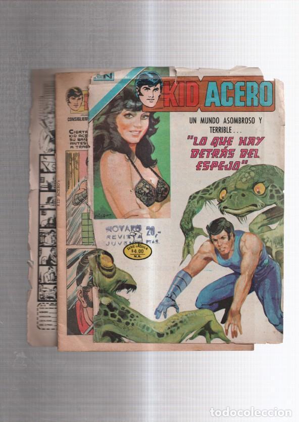 Comics: Novaro serie Aguila: Kid Acero numero 7 (ejemplar aviejado) -