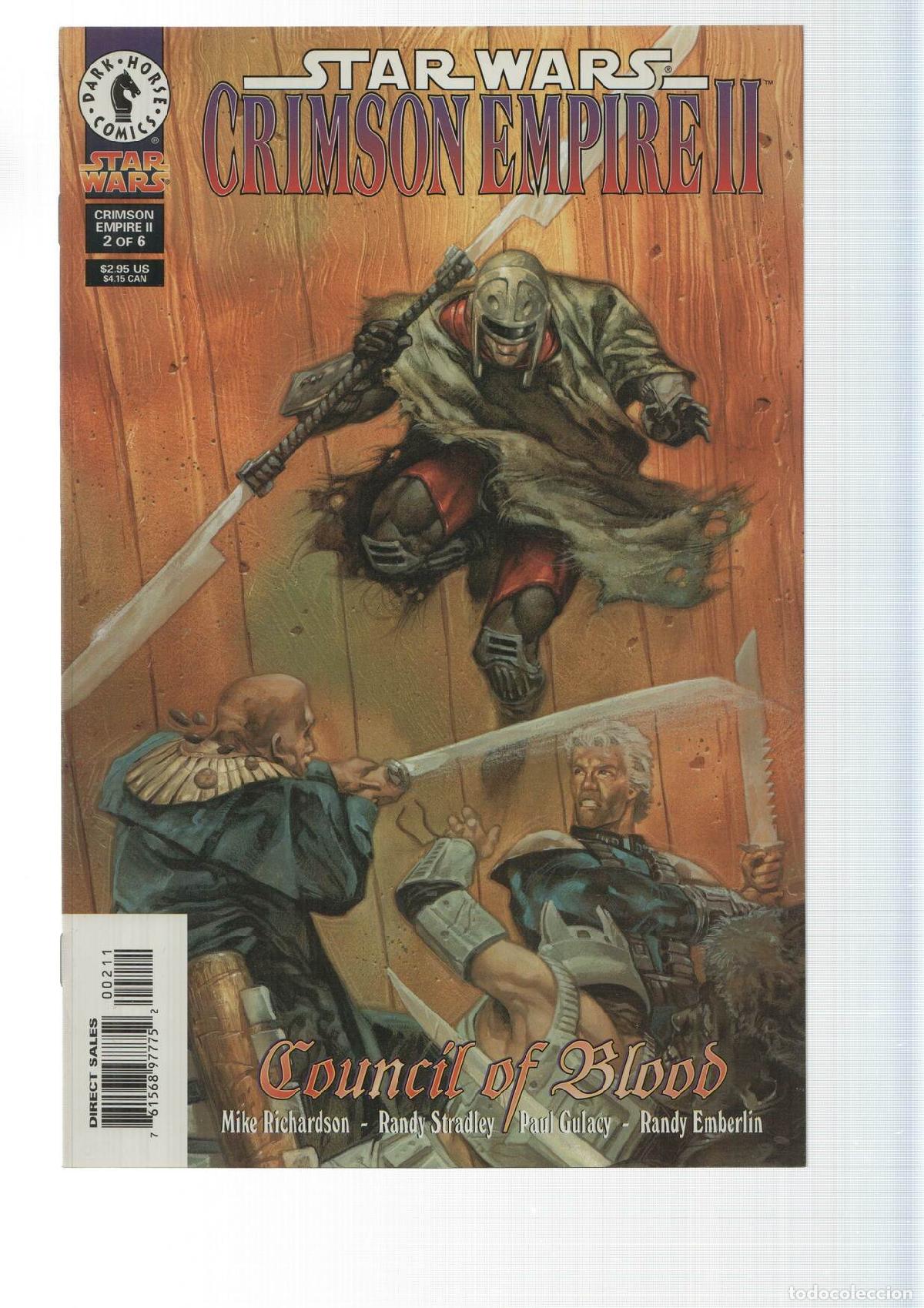 C&oacute;mics: Dark Horse: Crimson Empire II num 2, Star Wars - Council of Blood