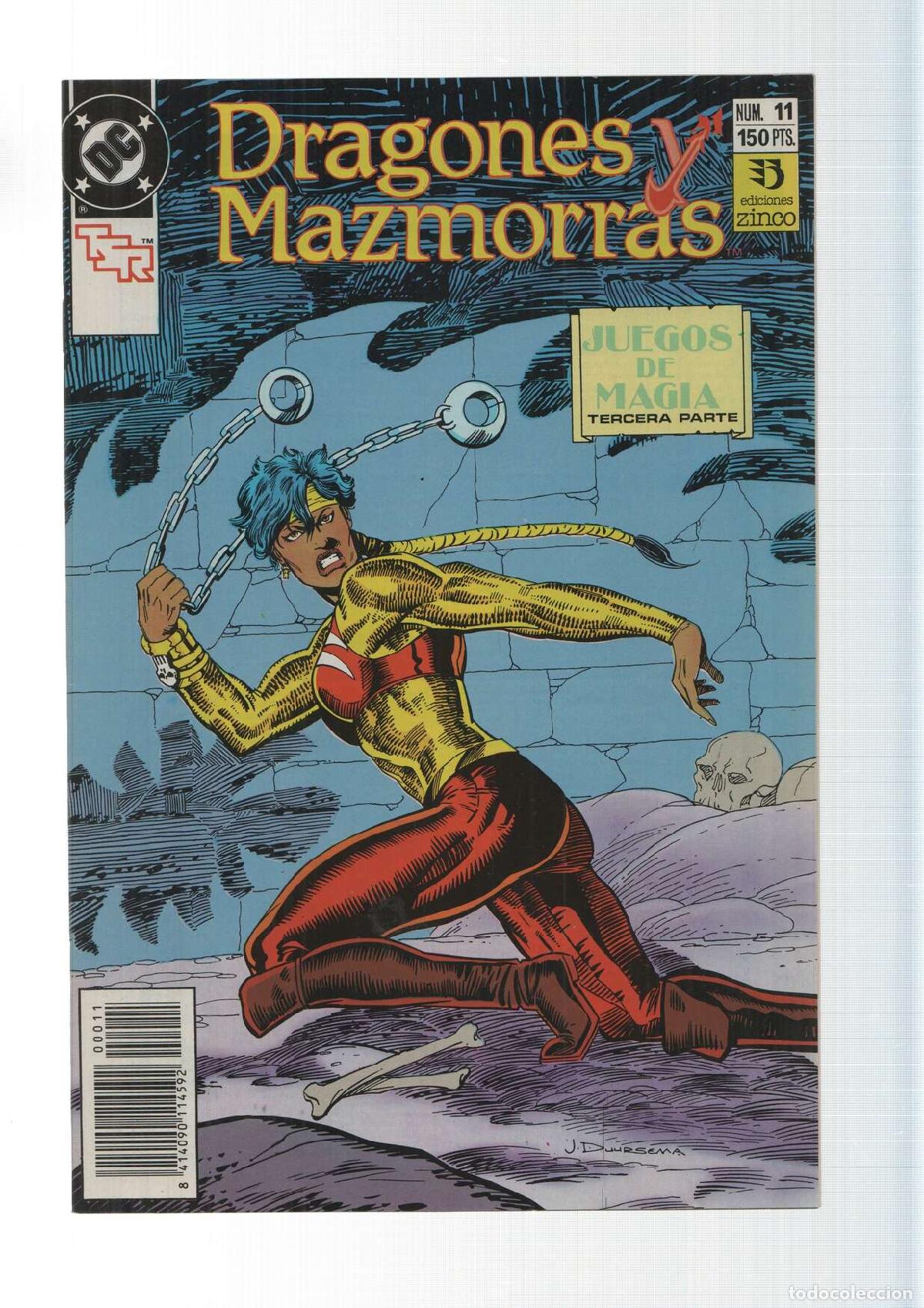 C&oacute;mics: Zinco: Dragones y mazmorras num 11, Juegos de Magia parte 3. DC