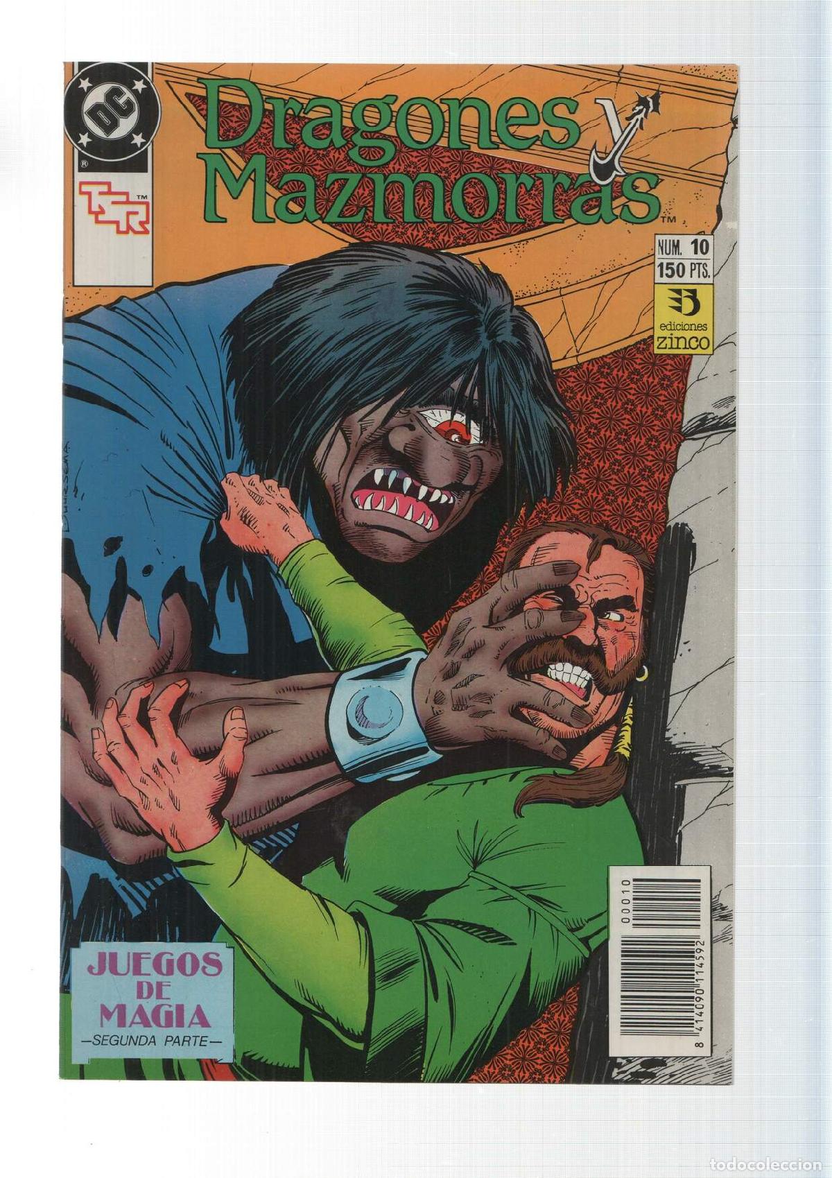 C&oacute;mics: Zinco: Dragones y mazmorras num 10, Juegos de Magia parte 2. DC