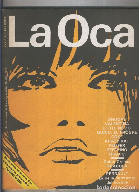 C&oacute;mics: La Oca revista comics numero 2 - Enric Sio, etc - Foto 1