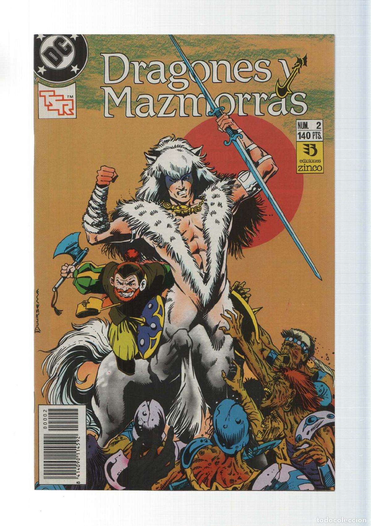 C&oacute;mics: Zinco: Dragones y mazmorras num 2, Los mercenarios de Manshako. DC