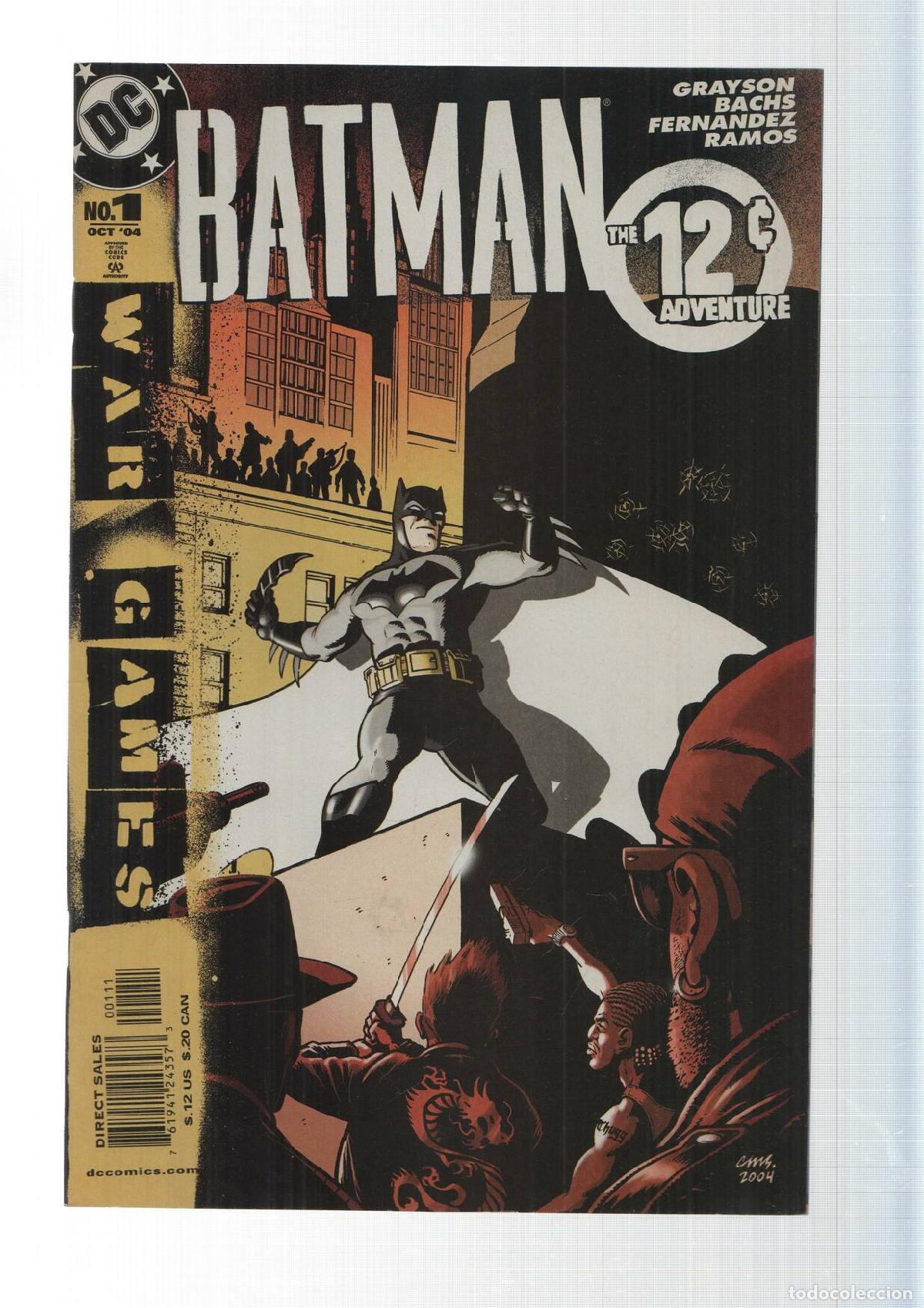 C&oacute;mics: DC: Batman the 12th Adventure num 1 - War Games prelude, No help - Foto 1