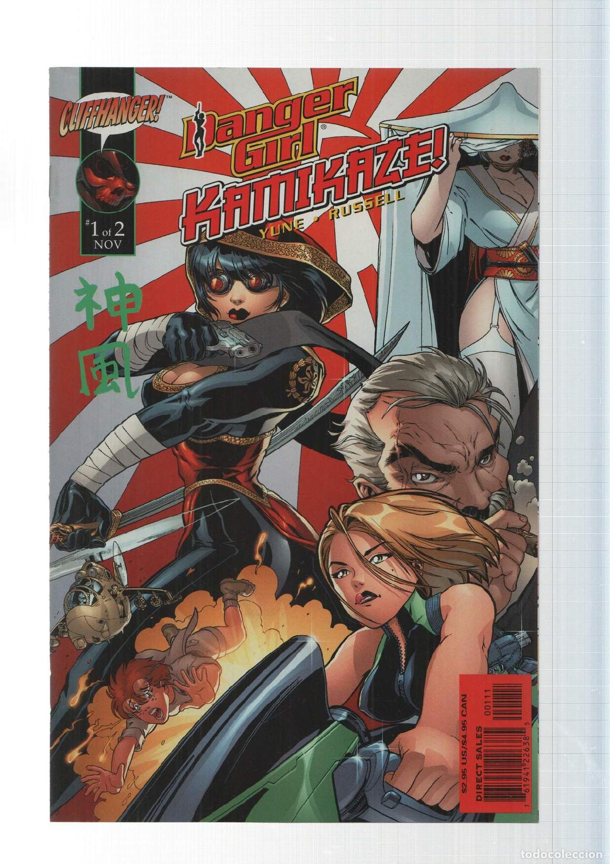 Fumetti: WildStorm: Danger Girl Kamikaze num 1. Cliffhanger