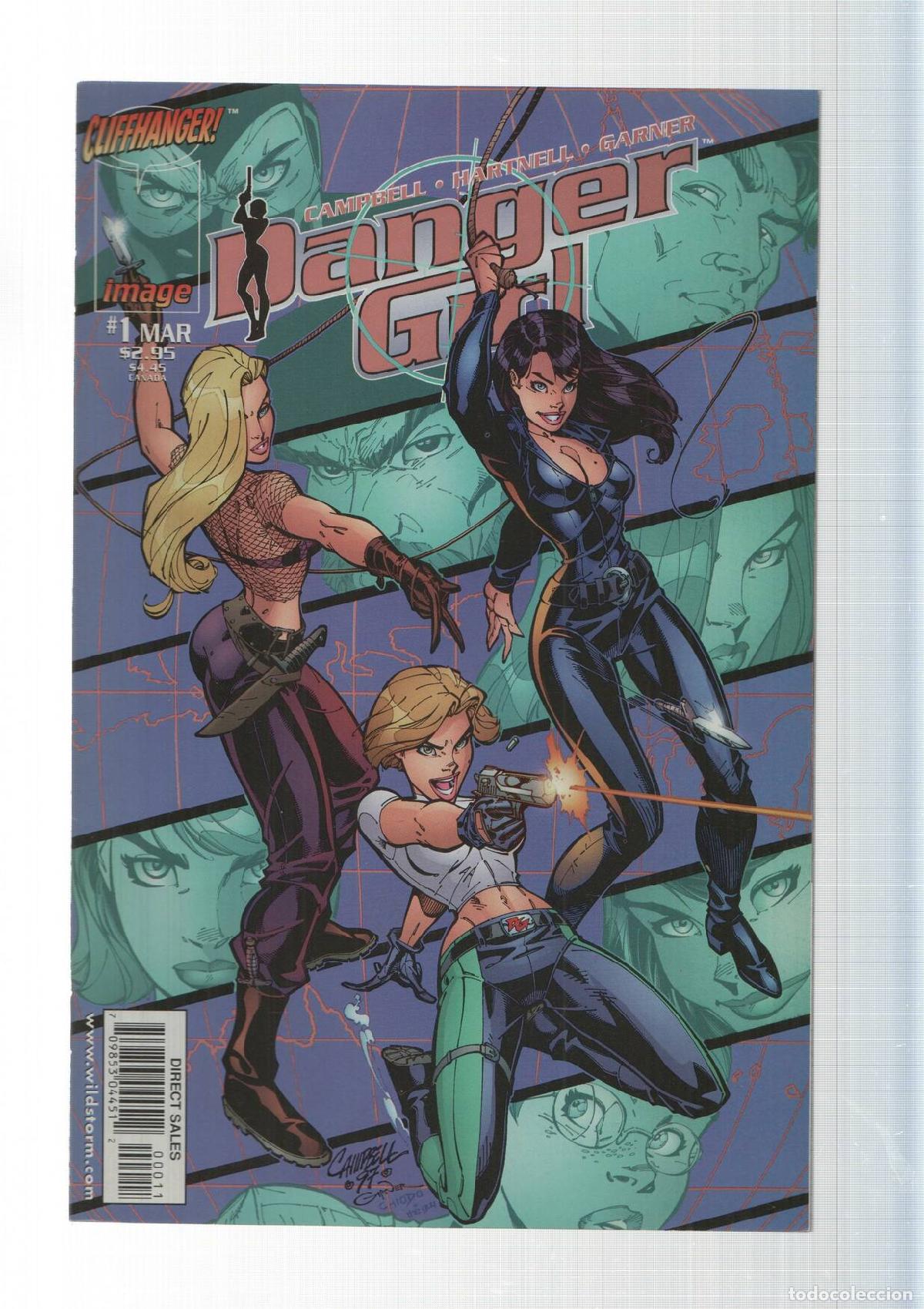 C&oacute;mics: Image: Danger Girl num 1, Dangerously Yours. Cliffhanger - Foto 1