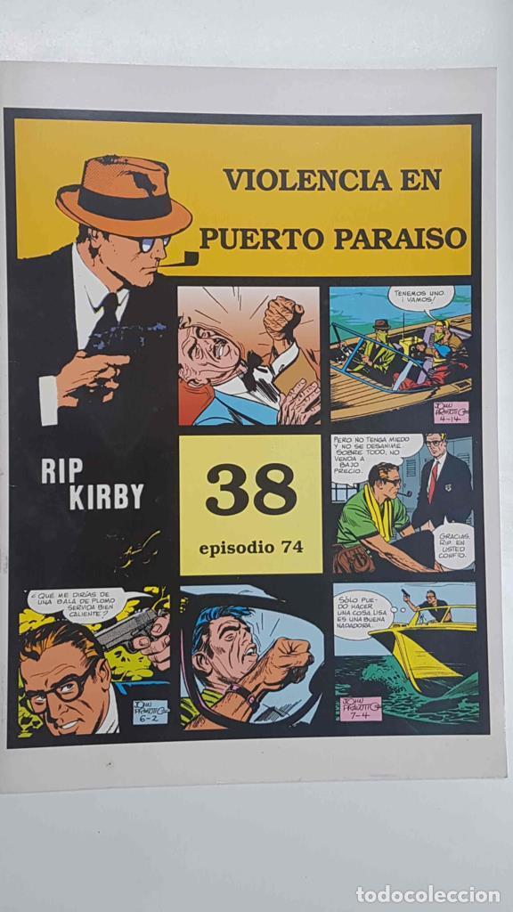 Comics : Rip Kirby 38/episodio 074 - Violencia en puerto paraiso. Tiras diarias del 27/3/67 al 8/7/67 - Alex