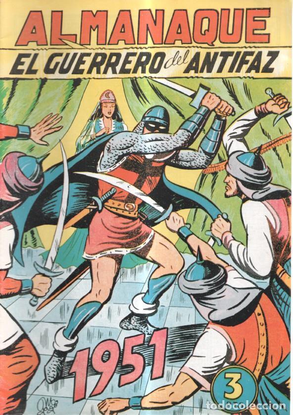 Comics: Facsimil: El Guerrero del Antifaz almanaque 1951: La tirana de Maruk - Manuel Gago
