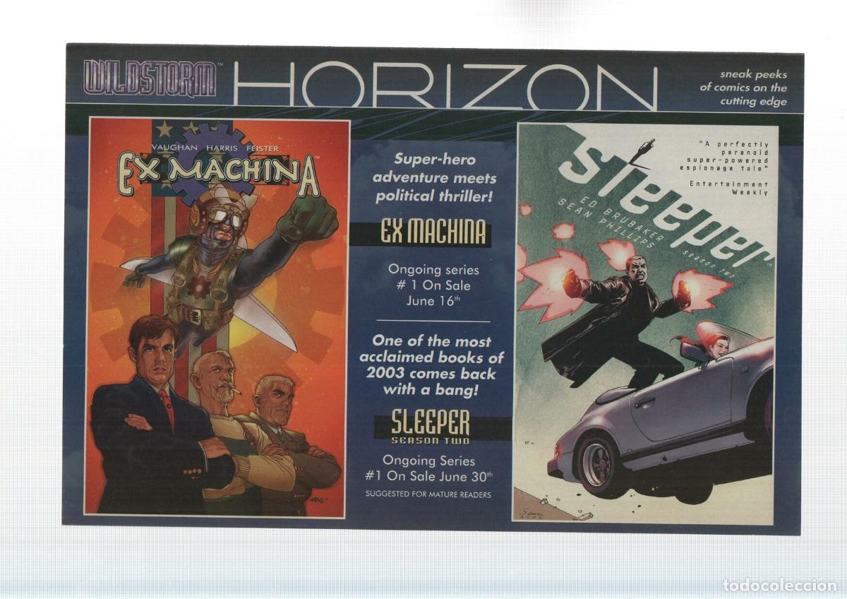 C&oacute;mics: WildStorm: Horizon 15. Sneak peeks of comics on the cutting edge