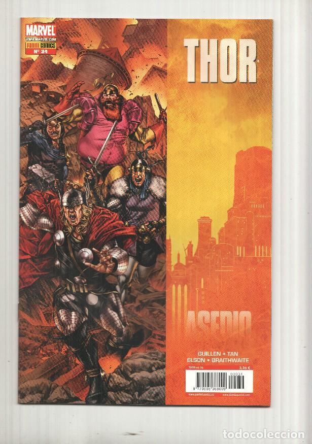 C&oacute;mics: Panini: Thor num 34 a&ntilde;o 4, 2011 - Asedio: Ragnarok tercera parte - Foto 1