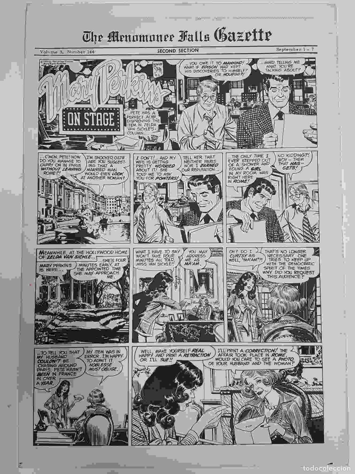 Comics: The Menomonee Falls Gazette volumen 3 numero 144 second section (09.1974) - VARIOS