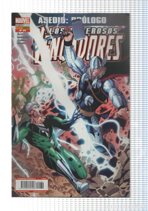 C&oacute;mics: Panini: Los Poderosos Vengadores num 34, a&ntilde;o 3, 2010 - Mentalidad Pre-Asedio - Foto 1