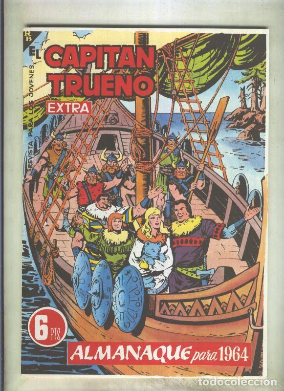 Comics: Facsimil: El capitan Trueno almanaque 1964: Un regalo para Sigrid - Ambros-Victor Mora-Varios