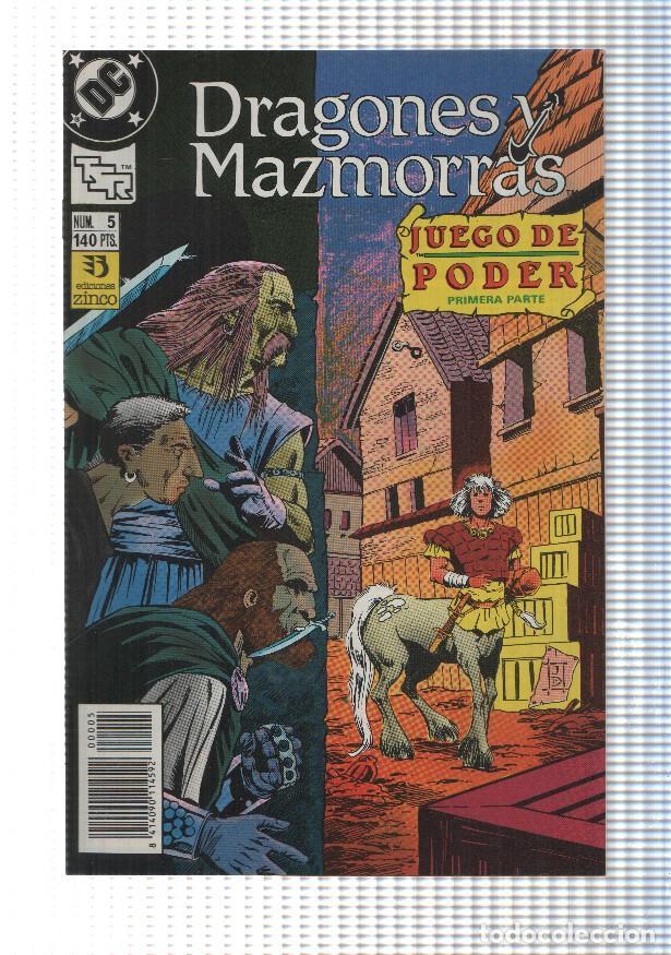 C&oacute;mics: Zinco: Dragones y Mazmorras num 5 - Juego de Poder, primera parte. La noche del pinguino de la Luna.