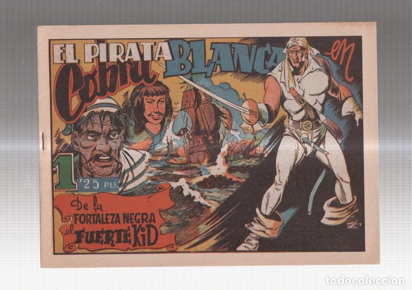 Comics: Facsimil: El Pirata Cobra Blanca numero 04: De la fortaleza negra al fuerte Kid - Pedro Alferez - Be