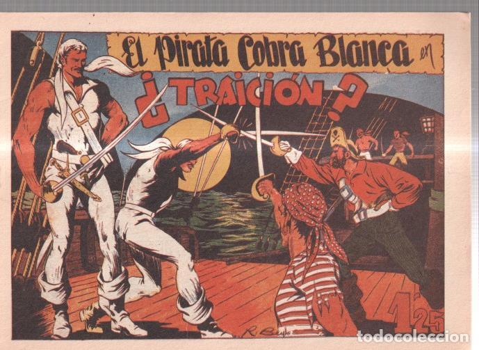 Comics: Facsimil: El Pirata Cobra Blanca numero 10: Traicion - Pedro Alferez - Beyloc