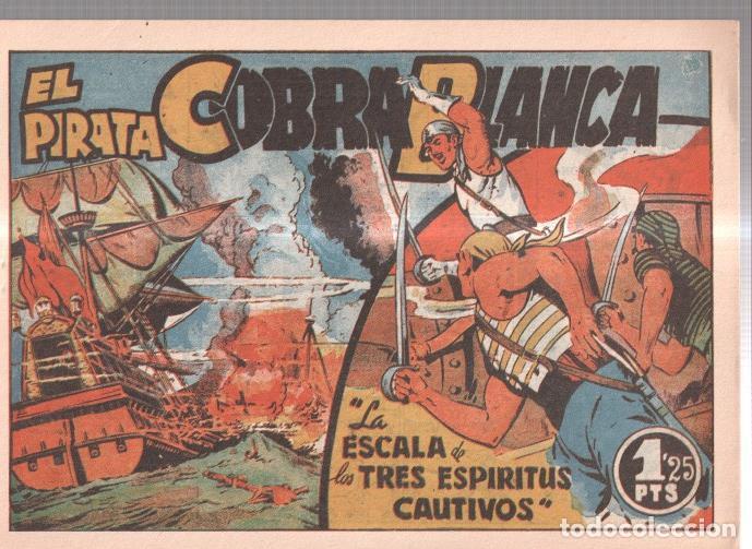 C&oacute;mics: Facsimil: El Pirata Cobra Blanca numero 05: La escala de los tres espiritus cautivos - Pedro Alferez